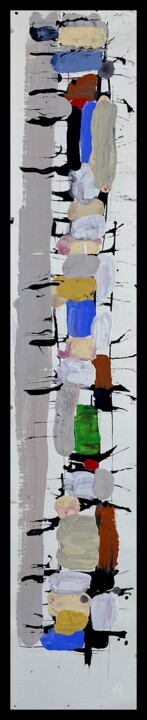 Peinture intitulée "acrylique 46" par Didou, Œuvre d'art originale, Acrylique