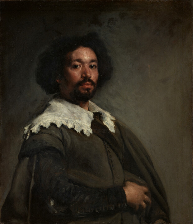 Malarstwo zatytułowany „Juan de Pareja” autorstwa Diego Velázquez, Oryginalna praca, Olej