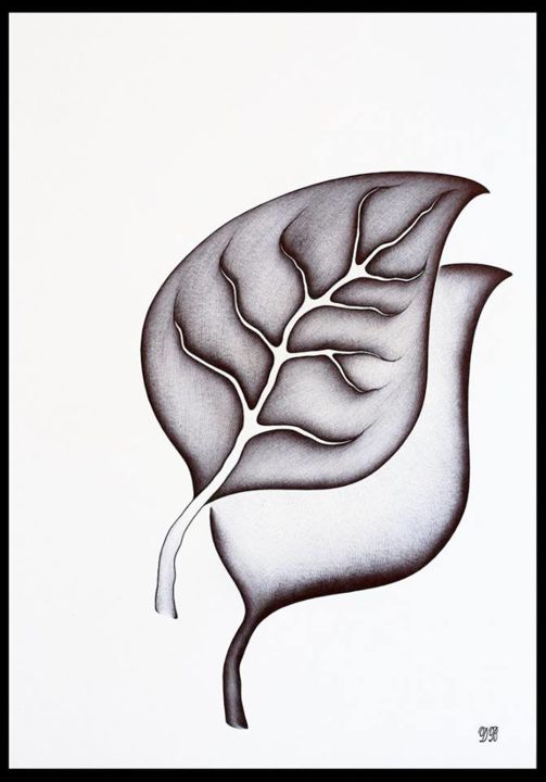 图画 标题为“¨Posiblemente¨” 由Diego Del Barrio, 原创艺术品, 圆珠笔
