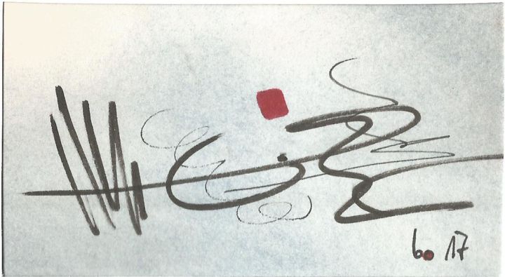 Pintura titulada "17-c.jpg" por Dieter Borst, Obra de arte original,