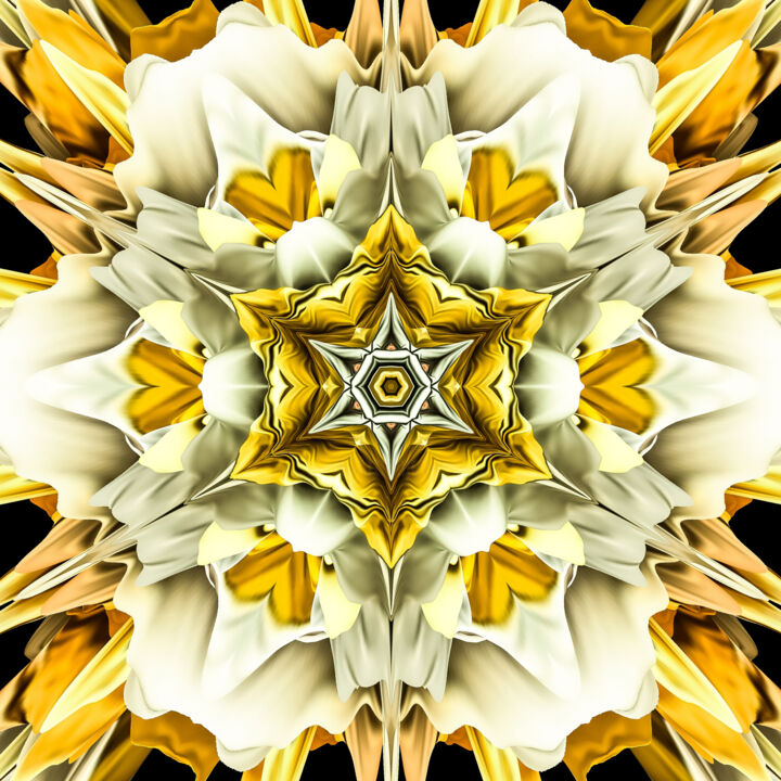 Digital Arts με τίτλο "Star of David" από Dieter Hanf, Αυθεντικά έργα τέχνης, 2D ψηφιακή εργασία