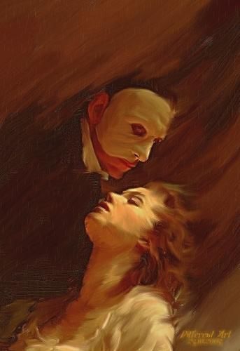 Digital Arts titled "Phantom of the Opera" by Denis Lampret, Original Artwork