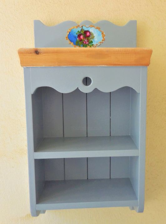 Design titled "Wall Cabinet handpa…" by Dimitrios Manos, Original Artwork, Furniture