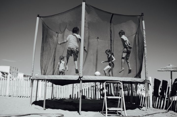 Fotografia intitulada "Trampoline" por Dimitri Sandler, Obras de arte originais, Fotografia digital