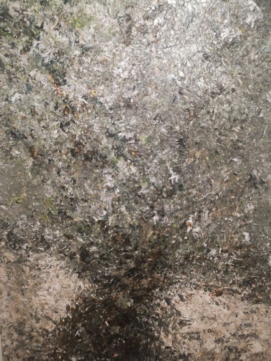 Ζωγραφική με τίτλο "Olive tree" από Dimitrios Ntks, Αυθεντικά έργα τέχνης, Ακρυλικό Τοποθετήθηκε στο Ξύλινο πάνελ