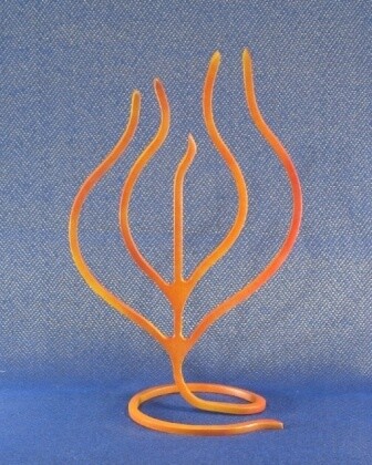 Sculpture titled "99. Phoenix" by Dimitriy Trifonov (Jo 78), Original Artwork, Metals