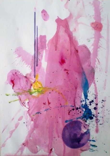 Pintura intitulada "Como geléia de mora…" por Diogo Mariscal, Obras de arte originais, Óleo