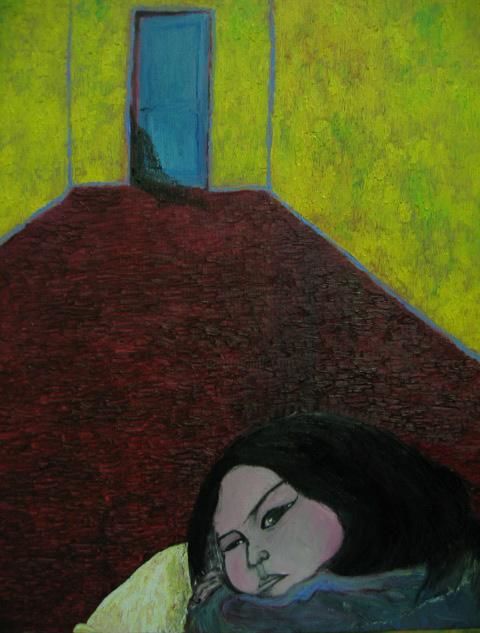 Pittura intitolato "Stolen Innocence" da Marcelo Pinto, Opera d'arte originale, Olio