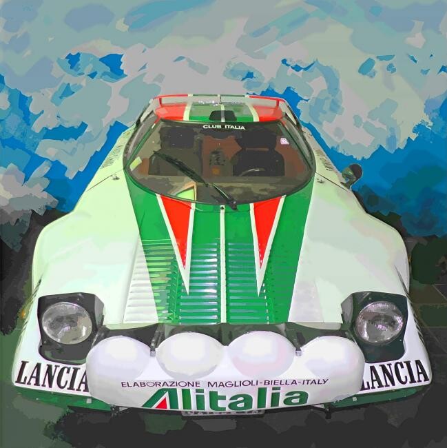 Arte digitale intitolato "Lancia4" da Disgregart, Opera d'arte originale