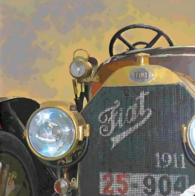 Digitale Kunst getiteld "Fiat6" door Disgregart, Origineel Kunstwerk