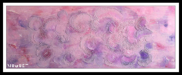 Painting titled "Colored lively sple…" by Tomira Muguet, Original Artwork, Acrylic
