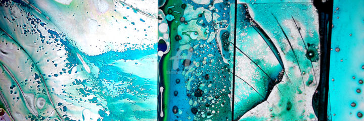 Fotografie mit dem Titel "blue scale of dream" von Bigwood H., Original-Kunstwerk, Digitale Fotografie
