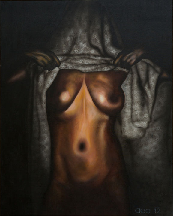 Картина под названием "Provocation" - Dee, Подлинное произведение искусства, Акрил