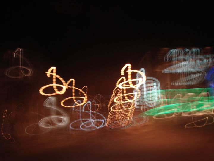 Photography titled "music.jpg" by Djé Chaillas, Original Artwork, Light Painting