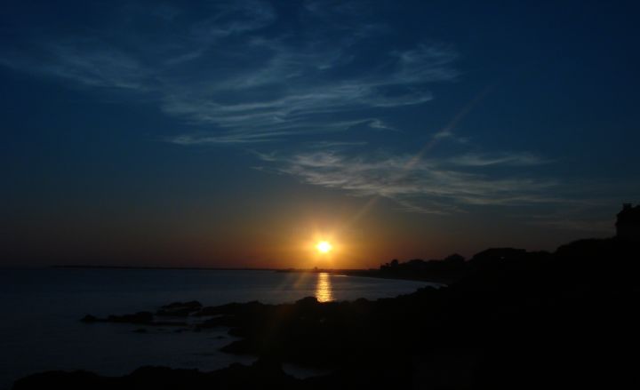 Photographie intitulée "blue coucher 2" par Djé Chaillas, Œuvre d'art originale