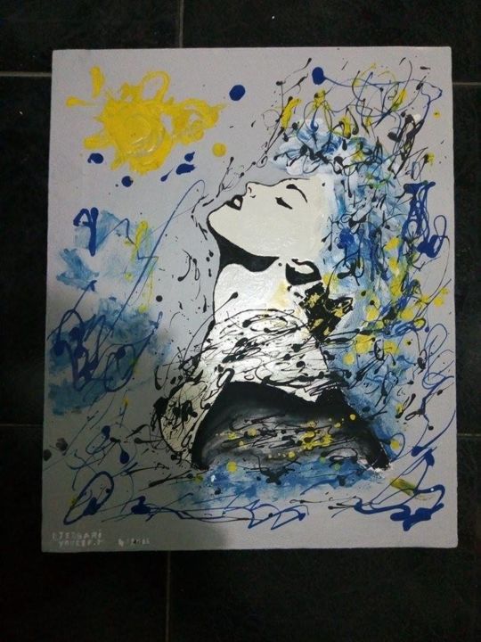 Peinture intitulée "13224335-1020765524…" par dje-youcef, Œuvre d'art originale,