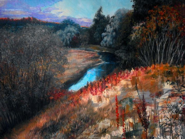 Painting titled "sentjabr.jpg" by Dmitri Kosjakov, Original Art,