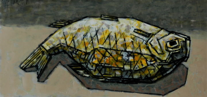 「рыба」というタイトルの絵画 Dmitriy Trubinによって, オリジナルのアートワーク