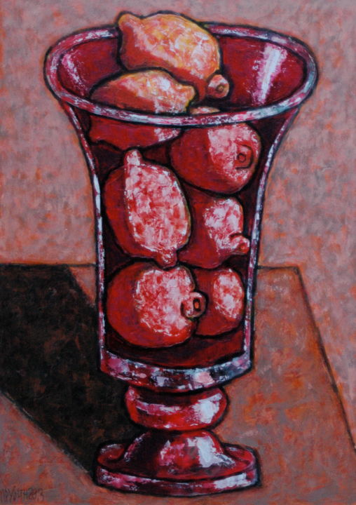 Painting titled "fruit / фрукты / Ob…" by Dmitriy Trubin, Original Artwork