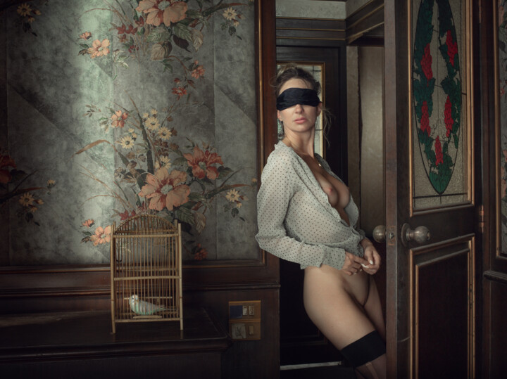 Photography titled "The blindfolded." by Dmitry Ersler, Original Artwork, Digital Photography