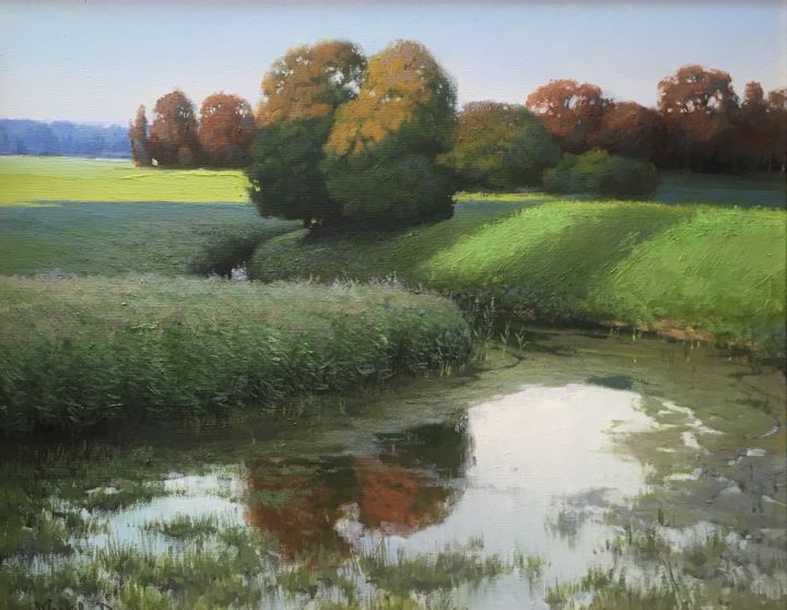 Painting titled "4.jpg" by Dmitrii Markov, Original Art, Oil