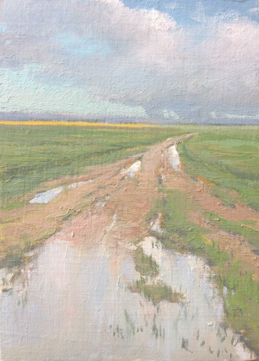 Painting titled "27.jpg" by Dmitrii Markov, Original Art, Oil