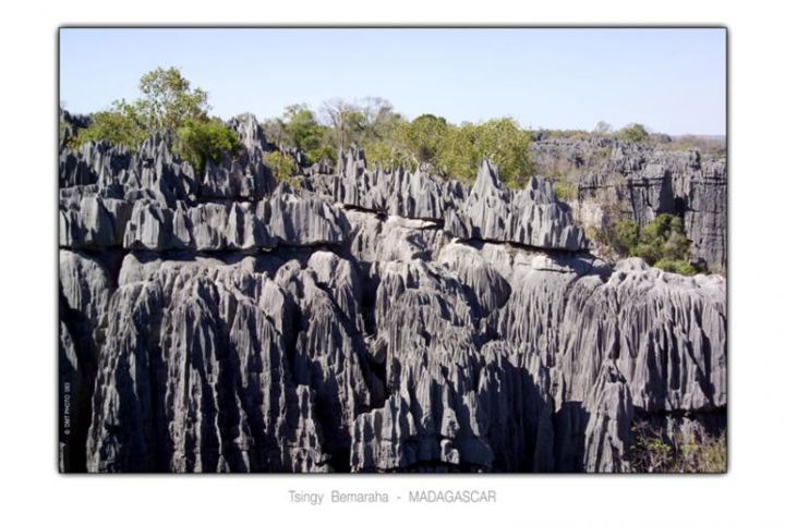 Fotografie mit dem Titel "Tsingy Bemahara" von Eric Boyaval, Original-Kunstwerk