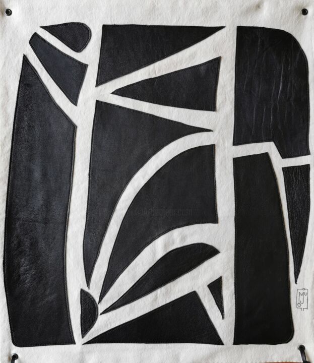 Art textile intitulée "JUNGLE" par Do.M.Ju, Œuvre d'art originale, Patchwork