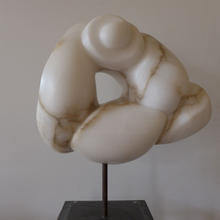 Skulptur mit dem Titel "BOA" von Dominique Ferrandon-Lamy, Original-Kunstwerk