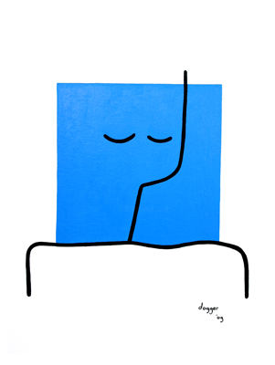 Painting titled "Dream On" by Dogger, Original Art, Oil