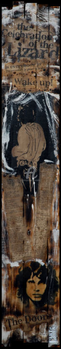 Peinture intitulée "The Doors" par Dol, Œuvre d'art originale, Acrylique