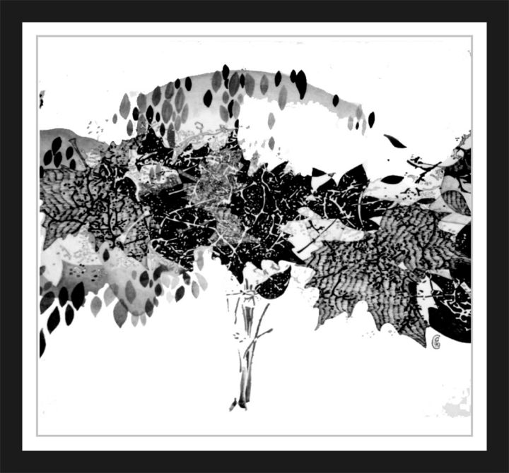 Drawing titled "toamna.jpg" by Dolmajer Agneta, Original Art, Ink