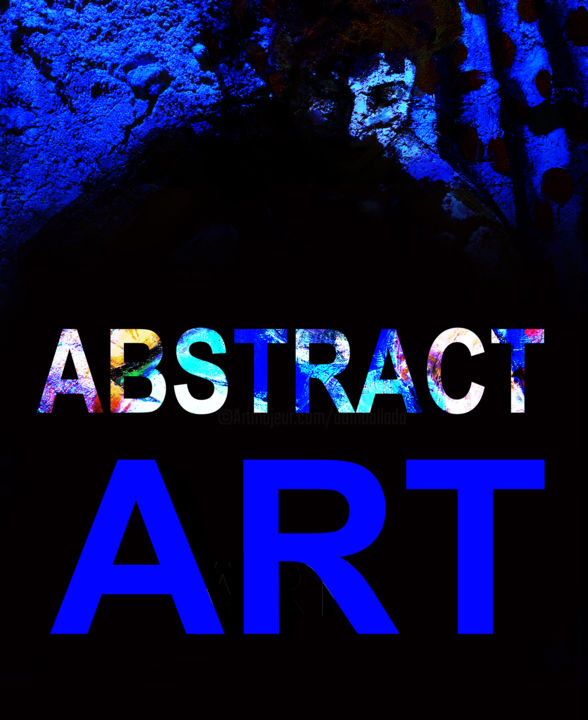 Digitale Kunst getiteld "Abstract Art" door Dodi Ballada, Origineel Kunstwerk, Acryl