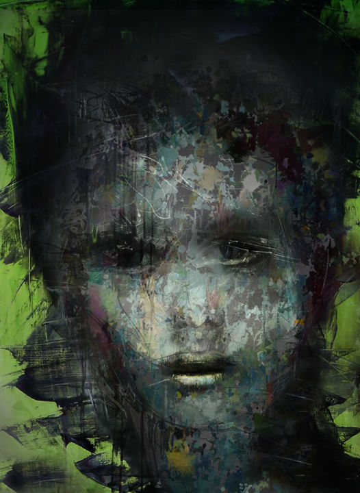 Digital Arts titled "maybe tomorrow" by Dodi Ballada, Original Artwork, Digital Painting