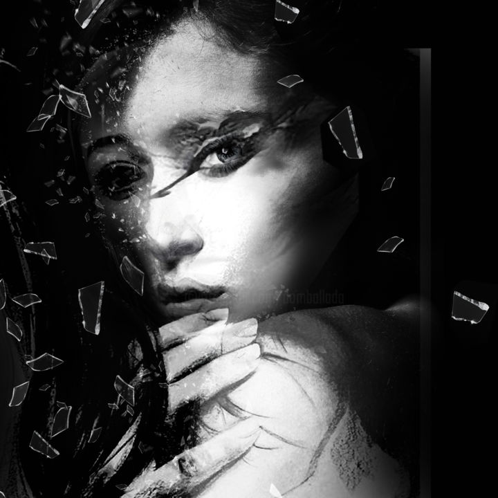 Arts numériques intitulée "Shine On You Crazy…" par Dodi Ballada, Œuvre d'art originale, Photo montage
