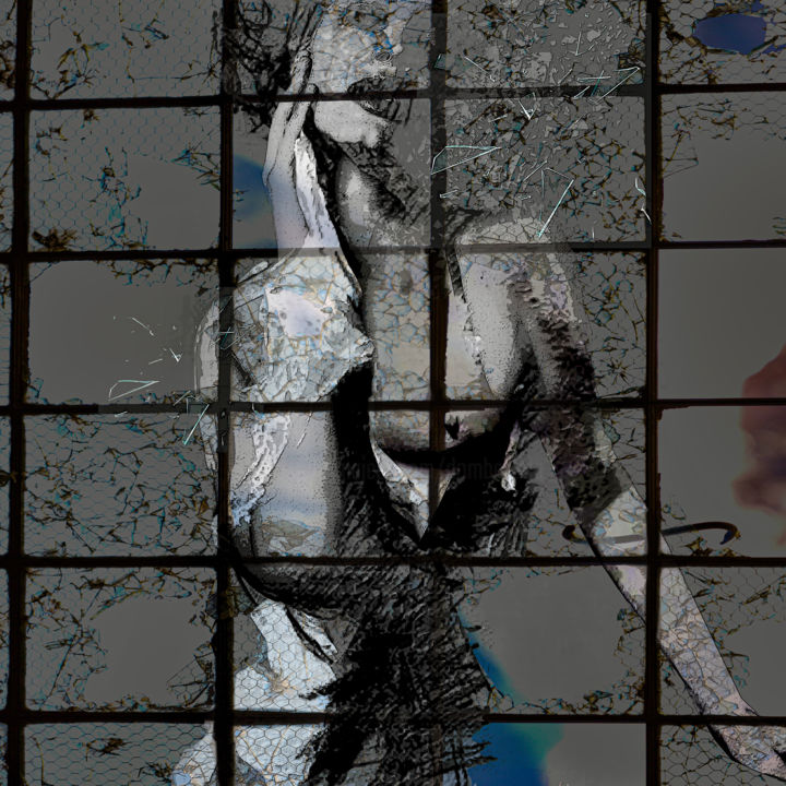 Arts numériques intitulée "Catch me if you can" par Dodi Ballada, Œuvre d'art originale, Travail numérique 2D