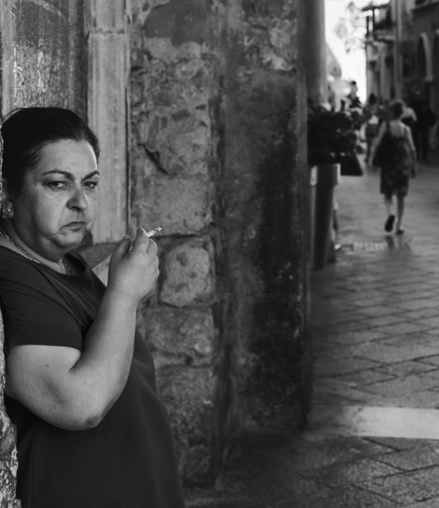 "La sigaretta" başlıklı Fotoğraf Domenico Guddo tarafından, Orijinal sanat, Dijital Fotoğrafçılık