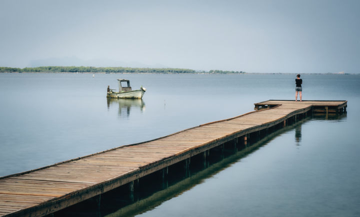 Fotografía titulada "Il relitto di un so…" por Domenico Guddo, Obra de arte original, Fotografía digital