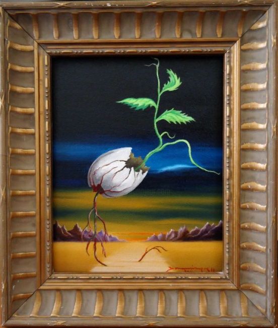 Painting titled "LIFE.JPG" by Dominguez11, Original Art,