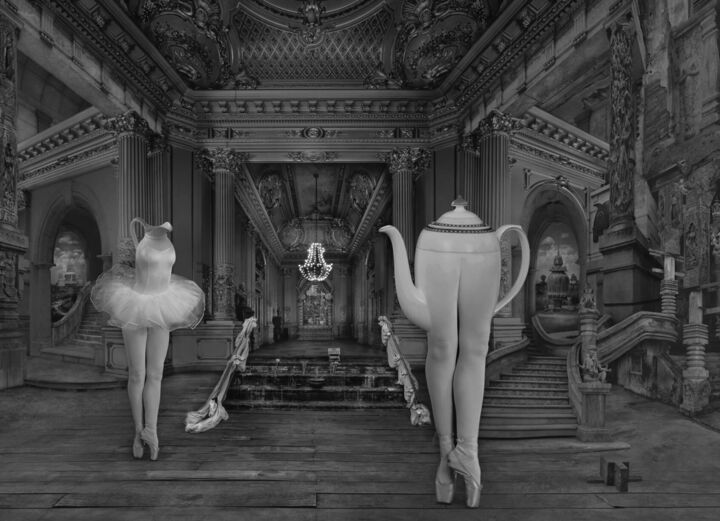 Fotografia intitulada "Tea Dance" por Dominic Rouse, Obras de arte originais, Foto Montagem