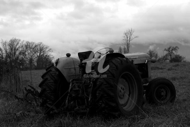 Photography titled "la brume après la p…" by Dominick, Original Artwork