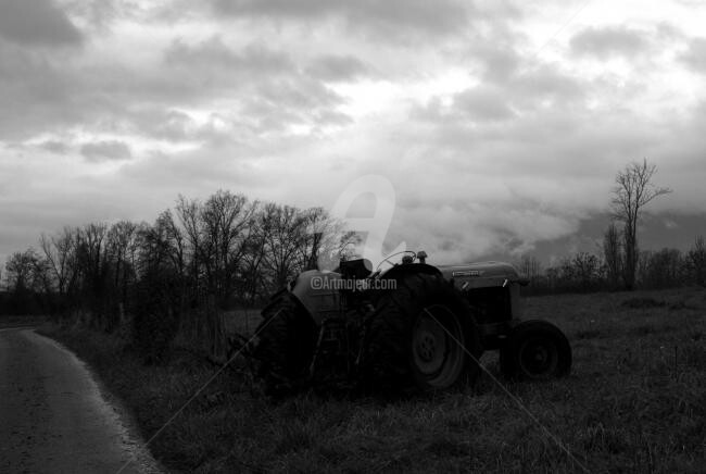 摄影 标题为“histoire de tracteur” 由Dominick, 原创艺术品