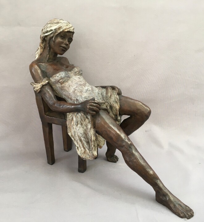 Sculpture intitulée "ANNA" par Dominique Beyssey, Œuvre d'art originale