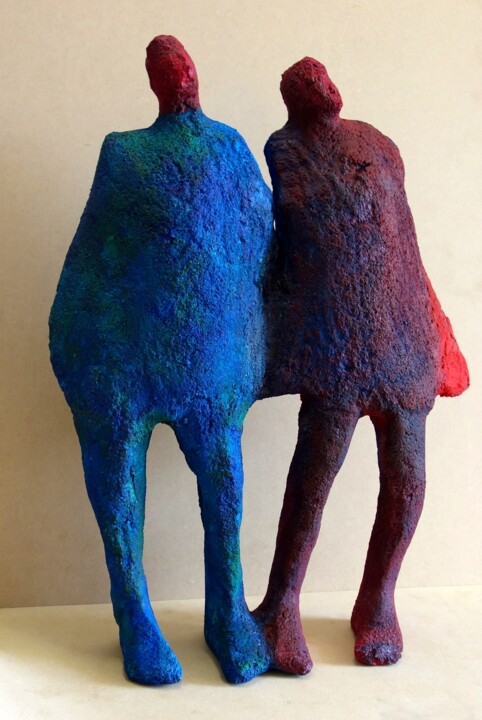 雕塑 标题为“chloé,son sac,son m…” 由Dominique Dupont Dartevelle, 原创艺术品