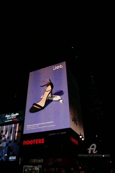 摄影 标题为“Times Square 121” 由Dominique Goujard, 原创艺术品