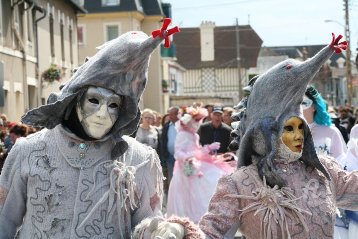 Fotografía titulada "9102 Mascarades de…" por Dominique Goujard, Obra de arte original