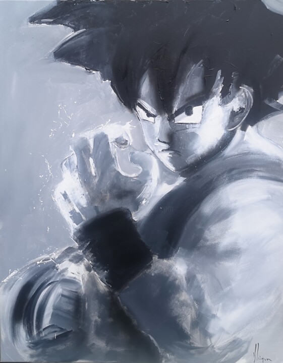 Goku Vs Broly, Desenho por Frankie Pires De Sousa (FP)