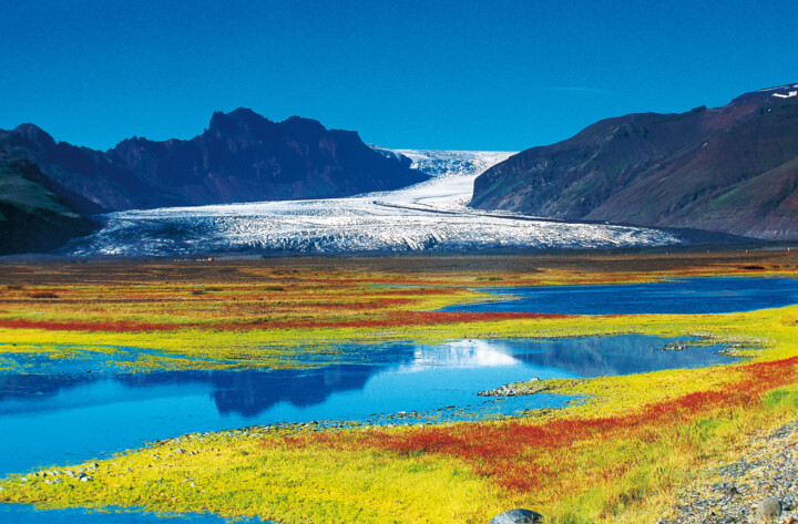 Fotografía titulada "Islande glacier vat…" por Dominique Leroy, Obra de arte original