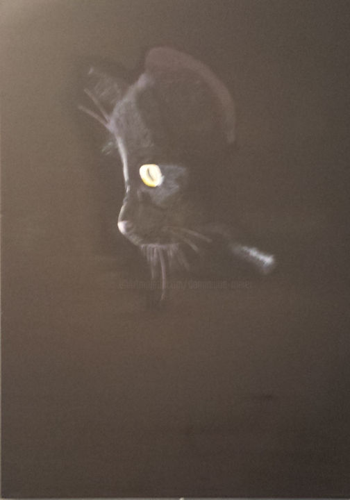 Peinture intitulée "Blackjack" par Dominique Meier, Œuvre d'art originale, Acrylique