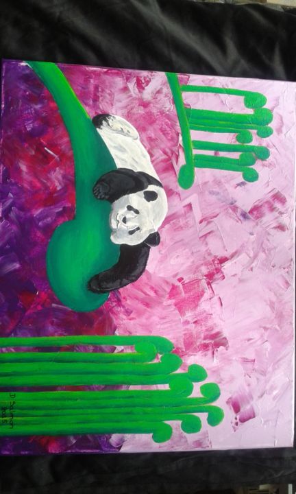Malarstwo zatytułowany „" Raplapla " 2015” autorstwa Dominique Salmon, Oryginalna praca, Akryl